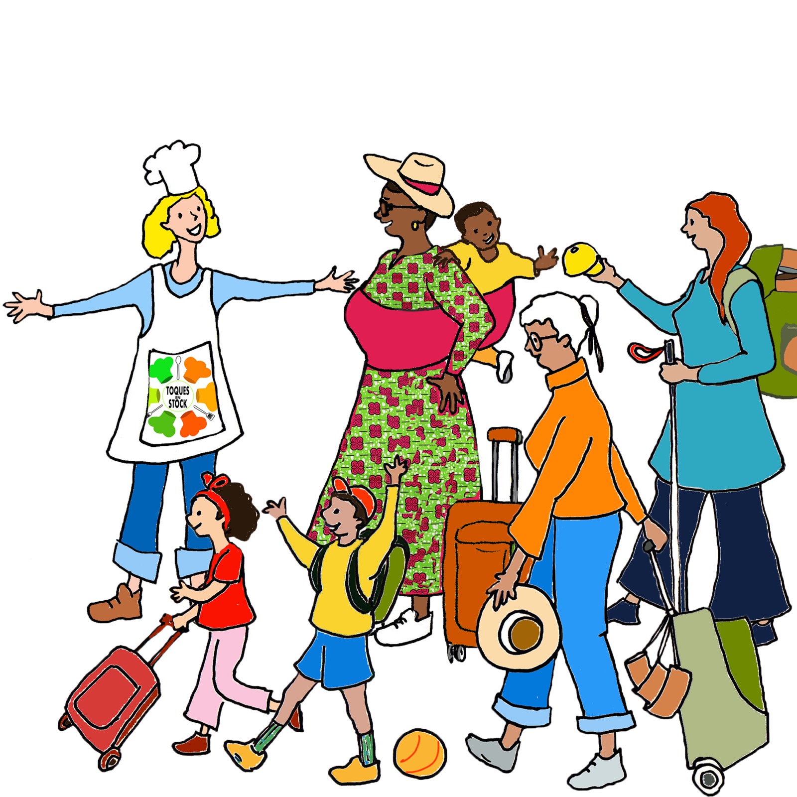 Les voyages - Toques en stock